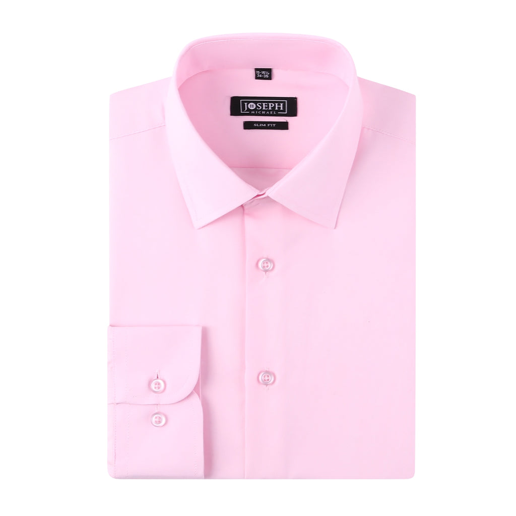 slim fit dress slacks Slim Fit Solid Navy Performance Dress Shirt in Blue