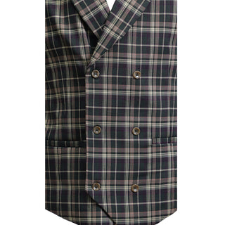 3 Piece Extrema Plaid Suit 11708
