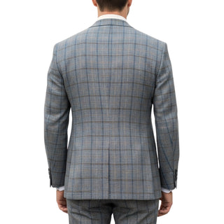 3 Piece Extrema Plaid Suit 582