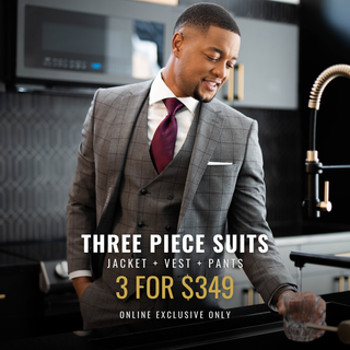 3 Suits for $349