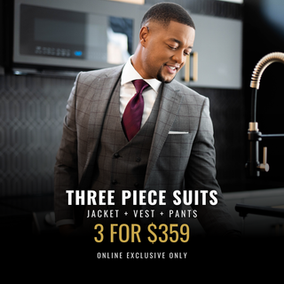 3 Suits for $359