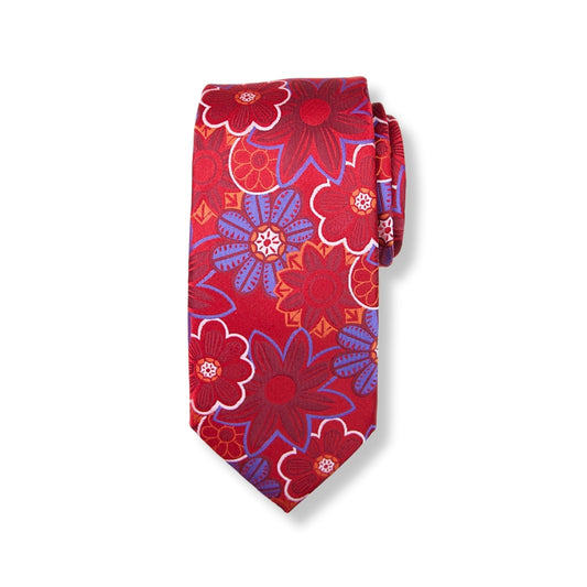 Royal Luxe Floral Tie