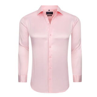 Luxe Stretch Satin Shirt