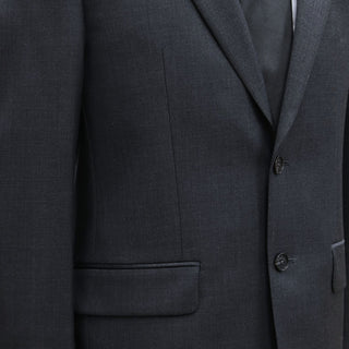 Calvin Klein Charcoal Grey Peak Lapel Suit
