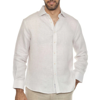 Msc-3003 Mojito Mens Longsleeve Linen Shirt
