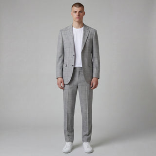 Joseph Michael Botura Men's Oxford 3-Piece Plaid Suit