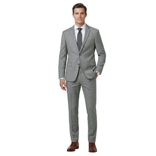 Joseph Michael 0905-28 Sharkskin Modern Fit Suit - Detail View