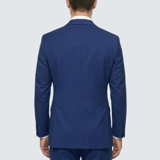 Joseph Michael Men's Black 3-Piece Vested Tuxedo — Peak Lapel