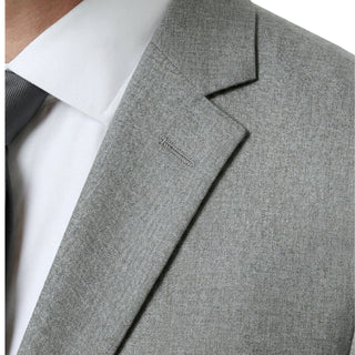 Joseph Michael 0905-28 Sharkskin Modern Fit Suit - Back View