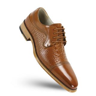 Giovanni Men's Mattias Leather Cap Toe Oxford