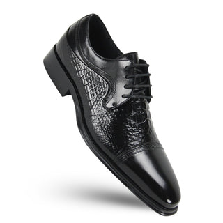 Giovanni Men's Mattias Leather Cap Toe Oxford
