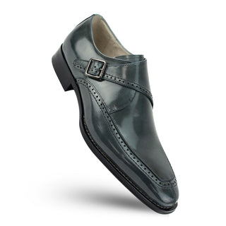 Amato Monk Leather Strap Shoes