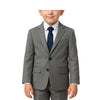 Boys Stone Sharkskin Suit