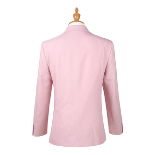 Joseph Michael 29105 Blush Slim Fit Peak Lapel Vested Suit - Trouser View