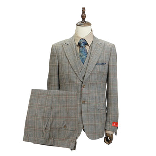 3 Piece Extrema Suit  Plaid 726