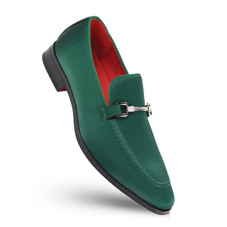 After Midnight Men's Green Velvet Smoker Loafer