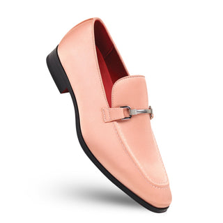 After Midnight Men's Blush Satin Smoker Loafer