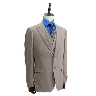 3 Piece Extrema Checkered Suit 739