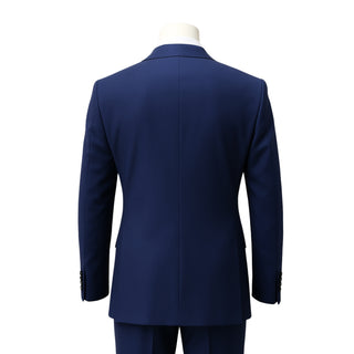 100% Wool 2 Button Modern Fit French Blue Suit