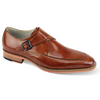 Amato Giovanni Monk Leather Strap Shoes