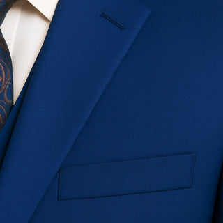 Royal Vested Sharkskin Suit