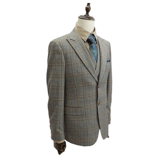3 Piece Extrema Suit  Plaid 726
