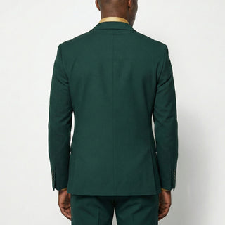 Joseph Michael 29105 Hunter Slim Fit Peak Lapel Vested Suit - Back View