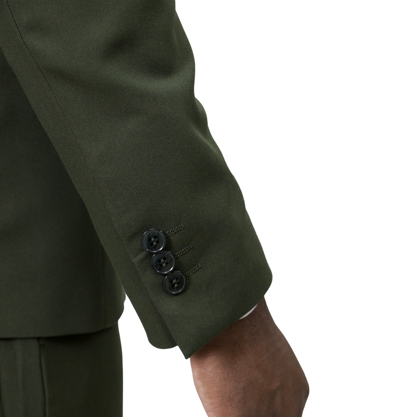 Royal Luxe Modern fit 1 Button Stretch Hunter Green
