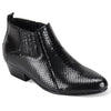 5159 Antonio Cerrelli High Top Cuban Leather Heel Boot