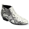 5159 Antonio Cerrelli High Top Cuban Leather Heel Boot