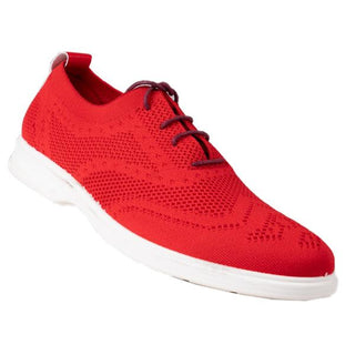 5300 Red Tr Premium Mens Knit Sneakers