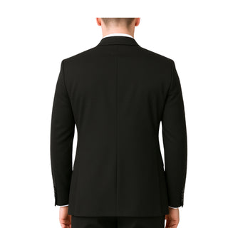 Black Vested Stretch Executive Suit