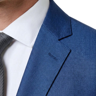 Joseph Michael 0905-R3 Royal Sharkskin Slim Fit Suit - Back View