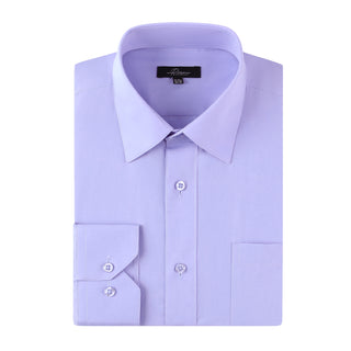 Slim Fit Luxe Convertible Cuff Dress Shirt Lavender Slim Fit Luxe Convertible Cuff Dress Shirt Lavender