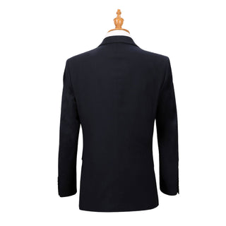 Navy Vested Stretch Executive Suit