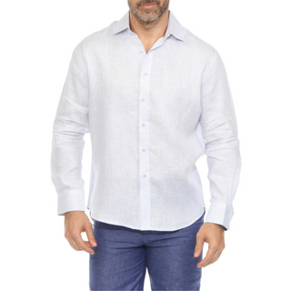 Msc-3002 Mojito Mens Longsleeve Linen Shirt
