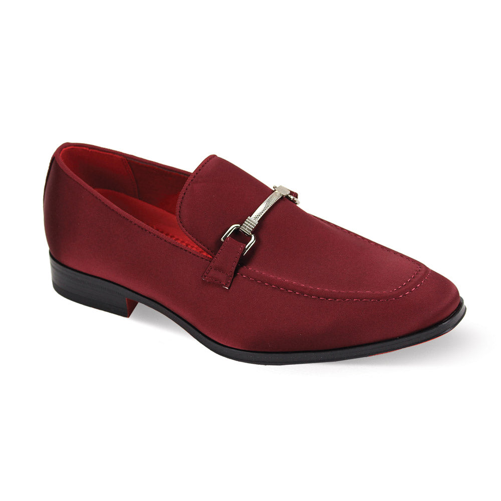 AFTER MIDNIGHT Burgundy Velvet Slip On Loafers Men's Dress Shoes Size 7.5 Formal Occasion Footwear with Metal Buckle Accent AFTER MIDNIGHT Burgundy Velvet Slip On Loafers Men's Dress Shoes Size 7.5 Formal Occasion Footwear with Metal Buckle Accent