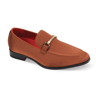 7018 Cognac After Midnight Satin Slip On