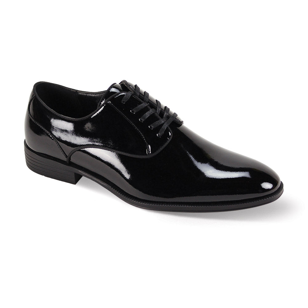 AFTER MIDNIGHT Men's Black Patent Leather Dress Shoes Lace-Up Formal Oxford Shoes for Prom Weddings Upscale Events AFTER MIDNIGHT Men's Black Patent Leather Dress Shoes Lace-Up Formal Oxford Shoes for Prom Weddings Upscale Events