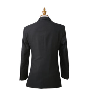 Joseph Michael 7802-38 3-Piece Slim Fit Black Suit - Side View