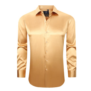 Luxe Stretch Satin Shirt