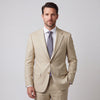 Kensington Men's Shell Modern Fit Sharkskin Suit - Notch Lapel