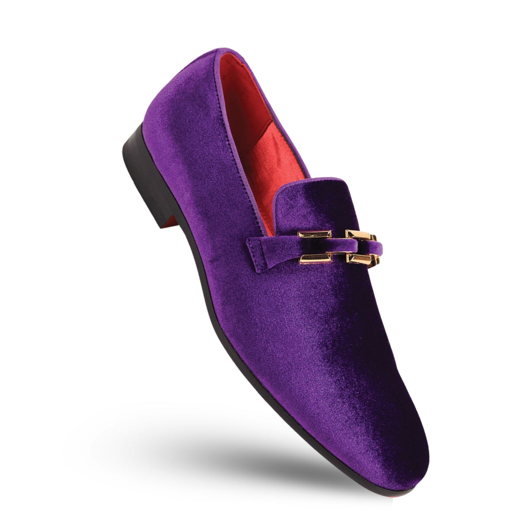 AFTER MIDNIGHT Men's Red Velvet Slip-On Loafers Gold Buckle Detail Dress Shoes Size 9.5 Evening Formal Occasion AFTER MIDNIGHT Men's Red Velvet Slip-On Loafers Gold Buckle Detail Dress Shoes Size 9.5 Evening Formal Occasion