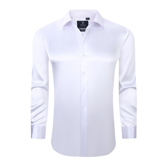 Luxe Stretch Satin Shirt