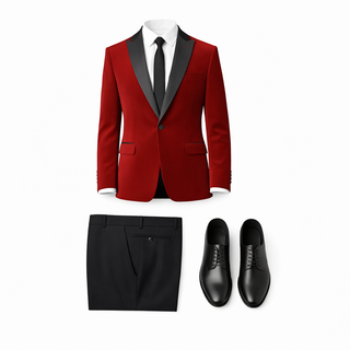 Stretch Slim Fit Velvet Blazer - 7 Colors