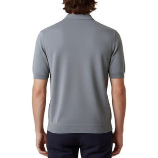 Short Sleeve Knit Polo