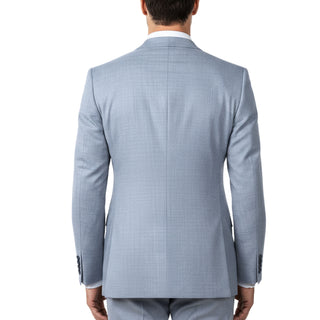 Sharkskin 2 Button Notch Lapel Suit
