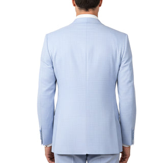 Sharkskin 2 Button Notch Lapel Suit