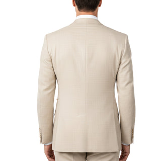 Sharkskin 2 Button Notch Lapel Suit