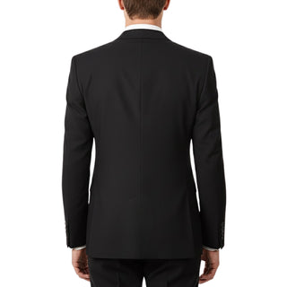 2 Button Slim Fit Peak Lapel Stretch Suit